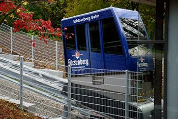 Schlossberg-Bahn in Freiburg im Breisgau