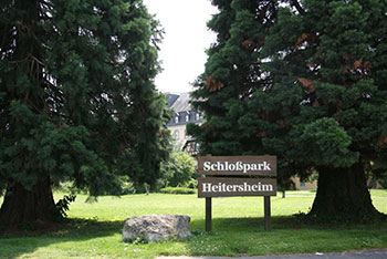 Malteserschloss mit dem Schlosspark der Malteserstadt Heitersheim